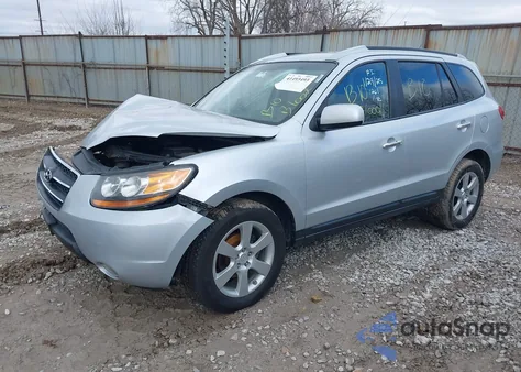 2009 Hyundai Santa Fe Limited from USA, damaged, VIN 5NMSH13EX9H331261